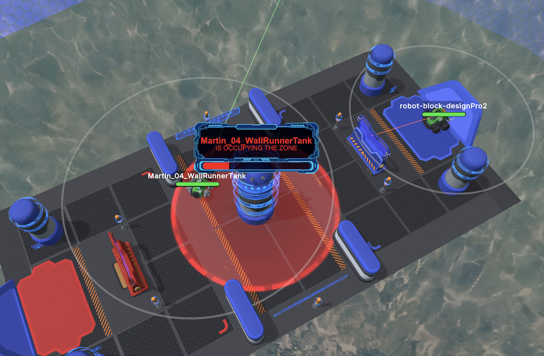 Robot Arena Guidance